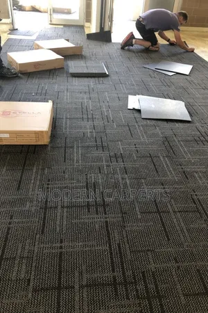 PVC Office Woolen Carpet Tiles