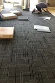 PVC Office Woolen Carpet Tiles - 1