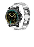 Porodo RAYTONA Smart Watch with Silicone and Metal Strap - 1