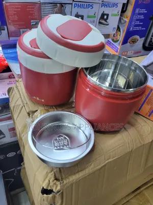 (2in1) 1.2L Insulated Lunch Box / Food Flask
