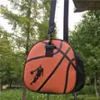 Round PU Leather Basketball Bag - 3