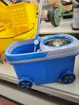 Brand New Plastic Spin Mop Bucket Set - 1