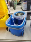 Brand New Plastic Spin Mop Bucket Set - 4