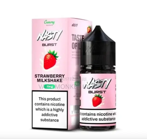 Nasty Burst Strawberry Milkshake 50mg Nic Salt E-Liquid - 1