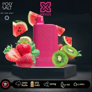 Pod Salt Nexus 6000 Puffs Disposable Vape - Strawberry Watermelon Kiwi