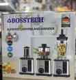 Bosstech 2.5L 3-in-1 Heavy Duty Blender, Chopper & Grinder - 2