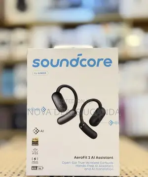 Anker Soundcore AeroFit 2 AI Assistant Open-Ear Headphones
