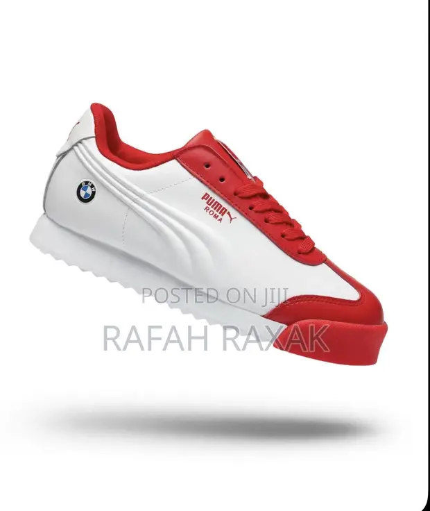 Original Puma Roma BMW Sneakers (Red/White) - 1