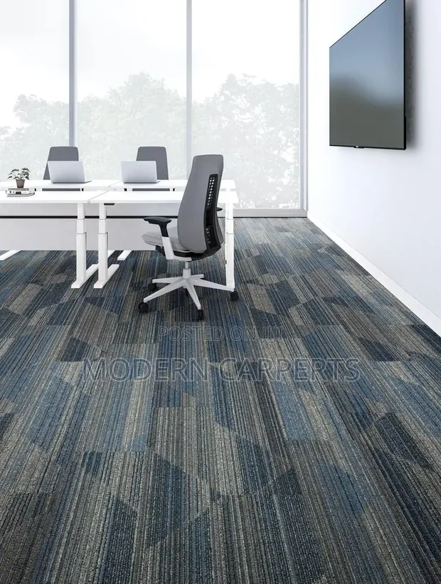 Perch PVC Woolen Carpet Tiles for Executive Offices - 1