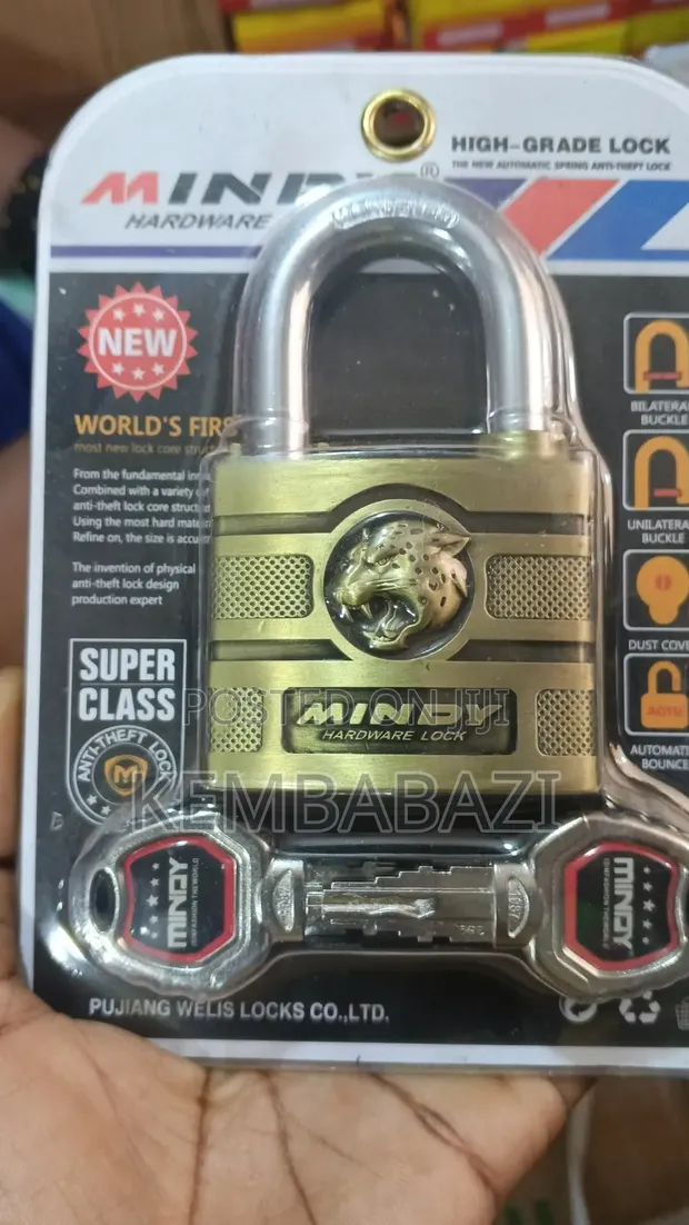 Mindy Hardware High-Grade Anti-Theft Padlock - 1