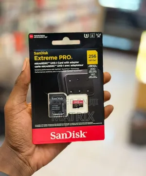 256GB SanDisk Extreme Pro SDXC Memory Card