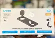 Anker Foldable 3-in-1 MagSafe Wireless Charging Station with USB-C Charger - 2
