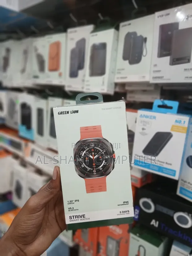 Green Lion Strive Smart Watch - Orange - 1
