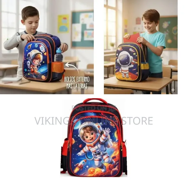 Space Adventure Astronaut Backpack for 3-4 Grade - 1