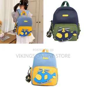 Helicopter Design Backpack for Preschool/Nursery Children