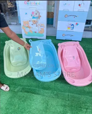 Baby Splash Baby Bathtub with Newborn Seat - Green, Blue, Pink