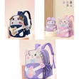Cute High-End Nylon Cartoon Backpack - Fashionable School Bag - 1