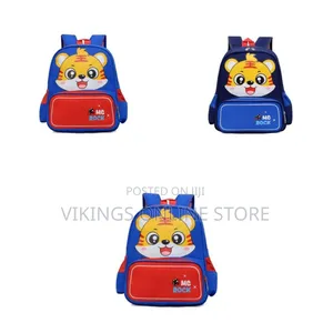 Kids Plush Travel School Bag - Rabbit/Tiger Design