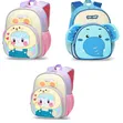 Children's Waterproof Backpack with Chest Strap - 2