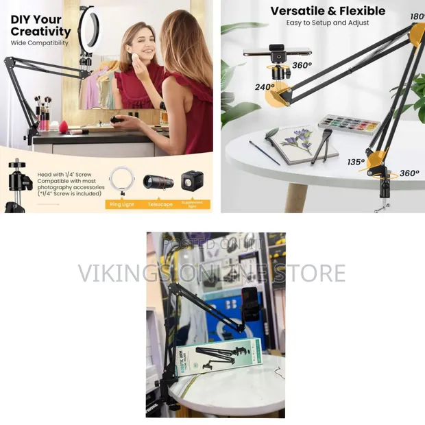 Kakusiga KSC-1746 Changbi Series Robotic Arm Phone Holder - 1