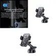 Yesido C307 15W Wireless Fast Charging Car Phone Holder - 2