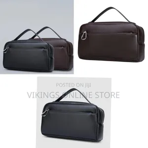Men's Leather Business & Casual Clutch Bag