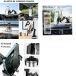 3-in-1 Long Arm Car Phone Holder with Parking Number - 1