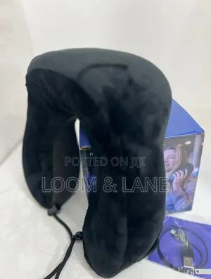 Bluetooth Travel Neck Pillow with Headphones