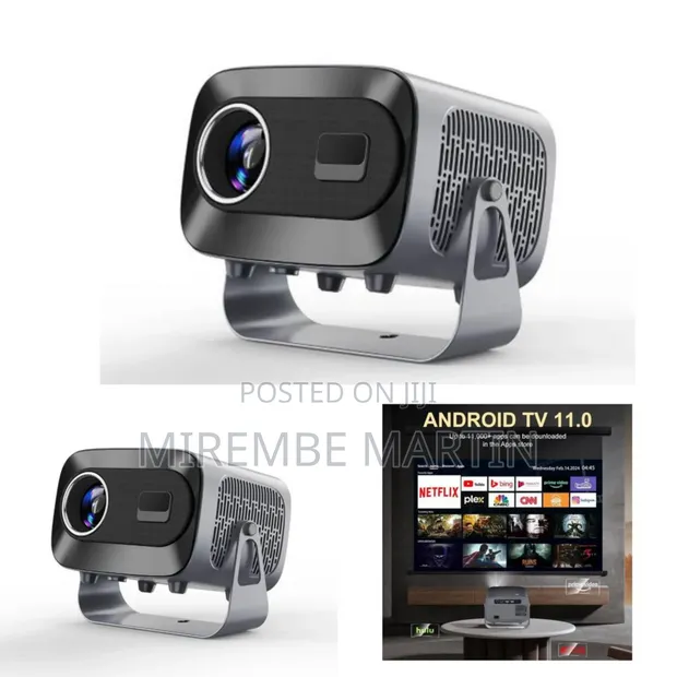 A10 Plus Projector Ultra 1080p 300ANSI BT5.2 Electronic Focus WiFi - 1