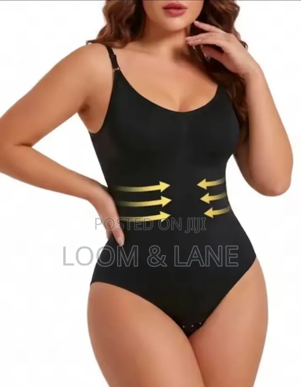 Seamless Backless Shapewear Bodysuit - 1