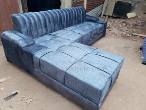 6 Seater Grey Sofa Set - Brand New