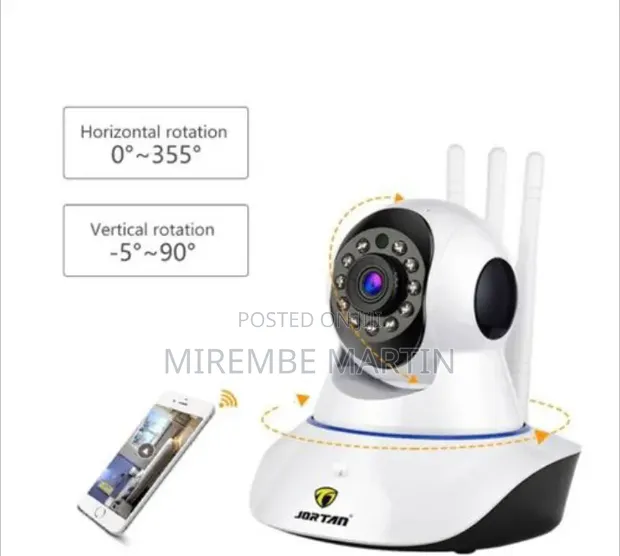 IP Camera with 3 Antennas, 1080P HD, PTZ - 1