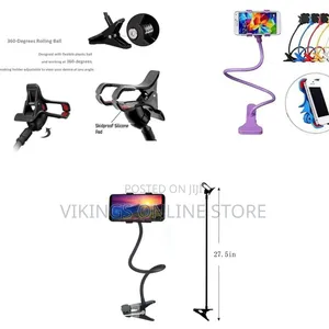 Lazy Bracket Adjustable Long Arm Mobile Holder Stand