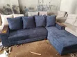 L-Shaped Sofa with High-Density Mattresses and Fiber Cushions - 2