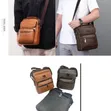 Leather Handbag, Shoulder Bag, Sling Bag, Business Messenger - 1