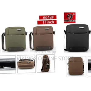 Denggao 11 Inch Canvas Messenger Bag for Men