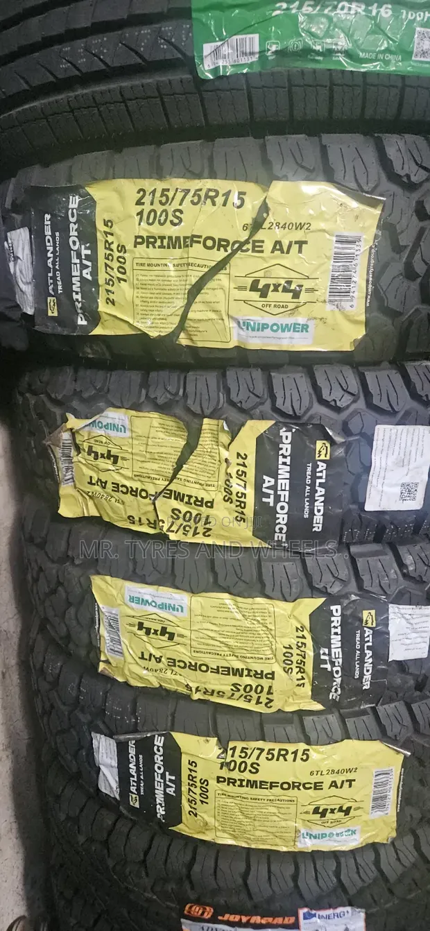 Brand New Atlander All Terrain Tyres 215/75R15 - 1