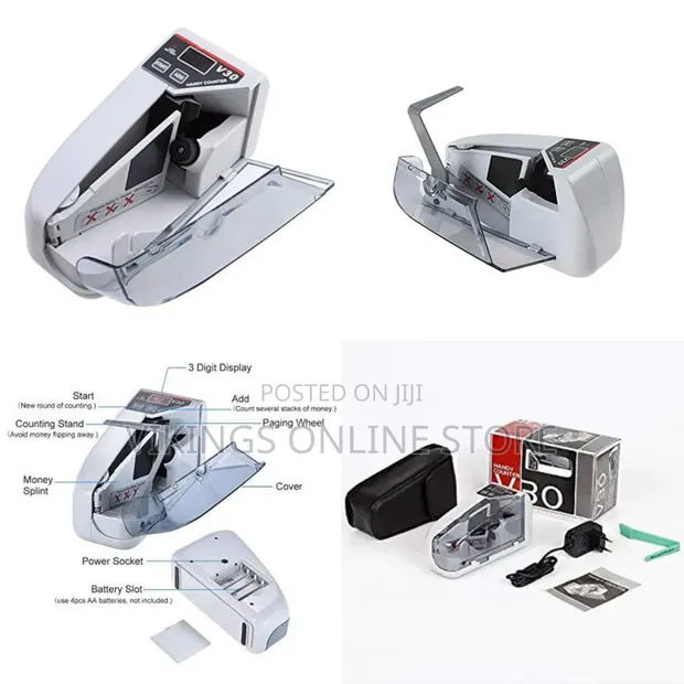 Ooze V30 Portable Mini Note/Money Counting Machine - 1