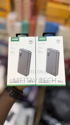 Ugreen 20000mAh Power Bank, 22.5W PD Fast Charging