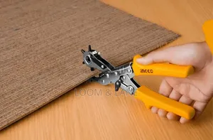 Leather Hole Puncher with Pivoting Wheel