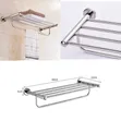 Rails Stainless Steel Bathroom Towel Holder - 60cm - 1