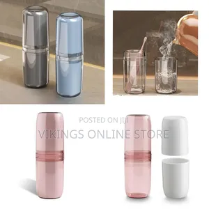 Portable Travel Toothpaste Toothbrush Organizer Case