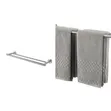 Stainless Steel Double Towel Rail - 600mm - 2
