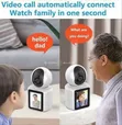 Brand New 1080P Indoor Video Calling Camera with 2.8" HD Screen - 2