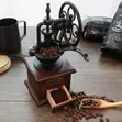 Antique Cast Iron Manual Coffee Grinder - 2