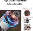 2200W Electric Powder Grinder (2000g Capacity) - 2