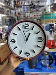 Alfresco 3D Wall Clock - Brown Oval - 5
