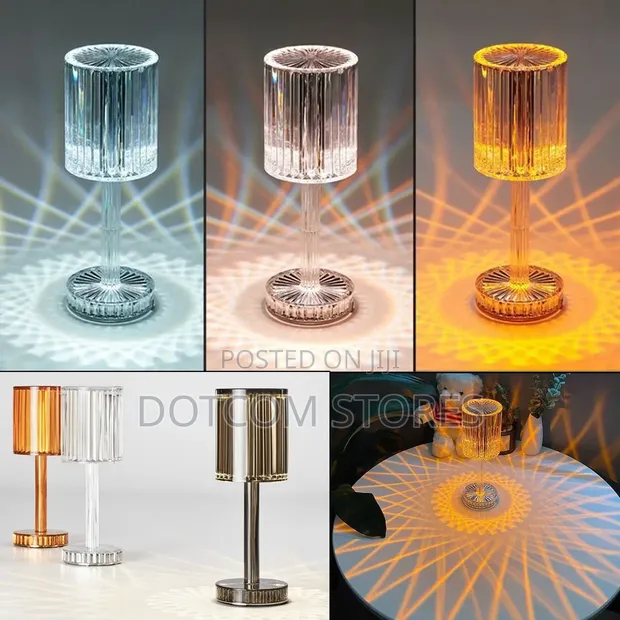 Crystal Table Lamp - Romantic Warm LED - 1