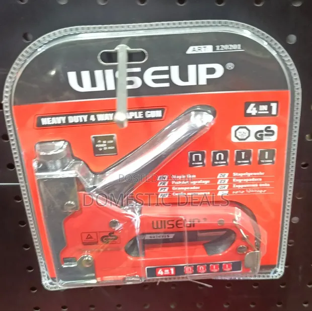 WISEUP Heavy Duty Upholstery Staple Gun - 1