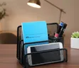 Letter Tray and Pen Holder Desk Organizer - 2